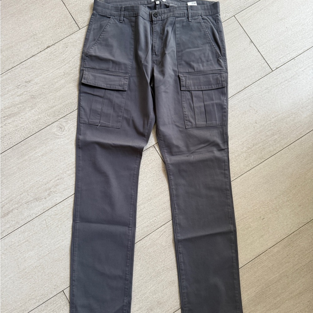 PAIGE Charcoal Cargo Pants for Men